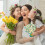 3D Handmade Pop-Up Vase Card with Paper Flowers 2