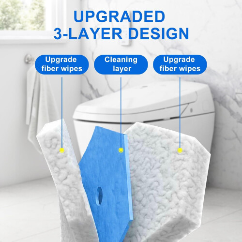 Toilet Wand Refills Compatible with Clorox System 30-Pack 1