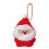 Mini White Christmas Plush Ornament 3 Inch 2