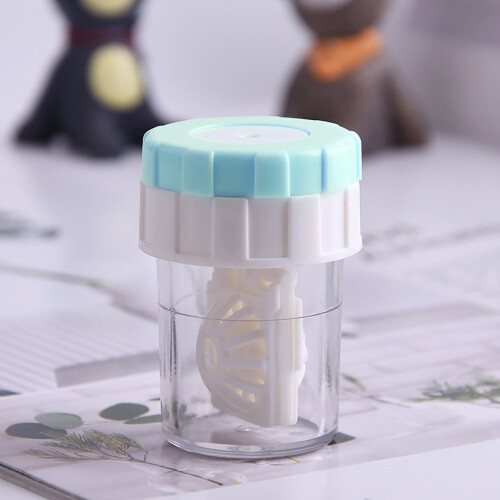 Portable Eyeglass Cleaner Case with Soft Lining and Lens 2