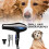 Pet Hair Dryer for Cats and Dogs Compact Multi-Speed Soft 2