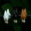 Cartoon Chicken Ear Pins Allergy-Resistant Alloy Dangle 6