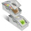 Stackable Baseball Cap Storage Box Gray 2-Pack 1