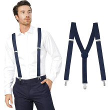 Men's Y-Back Adjustable Elastic Suspenders