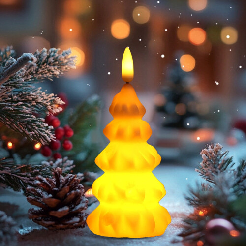 Rechargeable LED Candle Light String with USB Power and