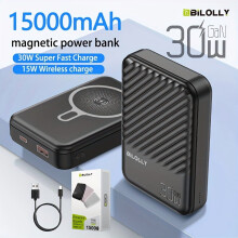 Magnetic Wireless Power Bank 10000mAh 22.5W USB-C