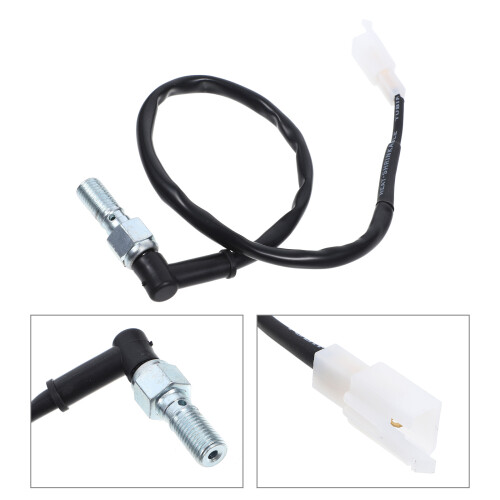 Motorcycle Brake Light Switch Universal Black Hydraulic
