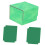 Card Deck Box Light Green Grid Holder 1 Unit 7