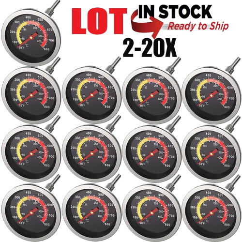 Temperature Gauge Thermometer for BBQ Grill Smoker 1