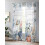 Sheer Curtains White Coastal Starfish Shell Corals Wood 4