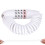 4-Digit Retractable Bike Lock Portable Security Chain 1