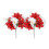 Glitter Christmas Poinsettia Artificial Flowers 2-Pack 1