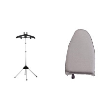 Folding Telescopic Steamer Stand Adjustable Height 1 Pack