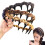 Retro Skull Pearl Headband for Women 3 Pack 1
