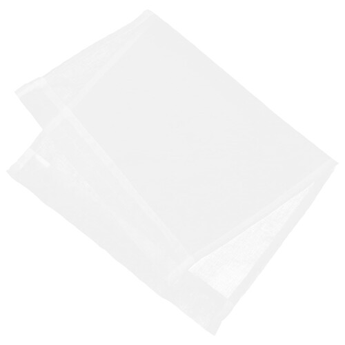 White Gauze Curtain for Doorway Privacy and Light Blocking 2
