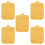 Oven Mitts with Pocket Rectangle Insulation Mat 7x9 Inch 1