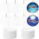 Sublimation Ceramic Ornament Blanks White Round Porcelain 2