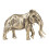 Brass elephant mascot statue desktop figurine 1
