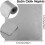 Square Satin Napkin Bright Silk 12 Pack 17 x 17 Inch 2