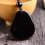 Obsidian Buddha Pendant Necklace Maitreya Charm 1 pc 5