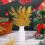 Gold Glitter Christmas Branches DIY Decor 20 pcs 13.38 inch 2