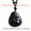 Obsidian Buddha Pendant Necklace Maitreya Charm 1 pc 2