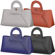 Leather Sunglasses Case with Handle 4 Pcs