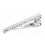 Arabesque Tie Clip for Men White 1