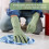 Rubber Dishwashing Gloves Reusable 4 Pairs Flocked Lining 5