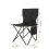 BASSTOP Folding Camping Chair Heavy-Duty 80 kg Black 8