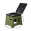 Portable Folding Toilet for Camping and Emergencies Green 3