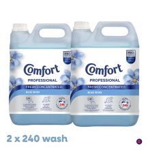 Comfort Pro Formula Fresh Classic Fabric Conditioner Blue Skies Fragrance Ultra Concentrated - 2 Pack (2 x 4.8L) 240 Wash
