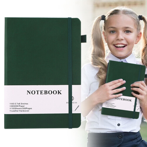 A5 Lined Journal Notebook 200 Pages 100 GSM Hardcover 1