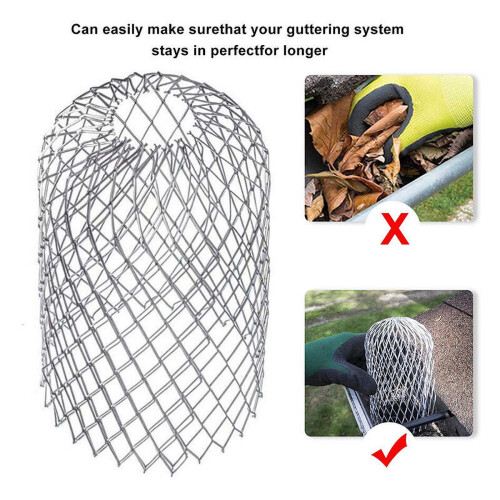 Metal Mesh Gutter Guard 4 Pack 2