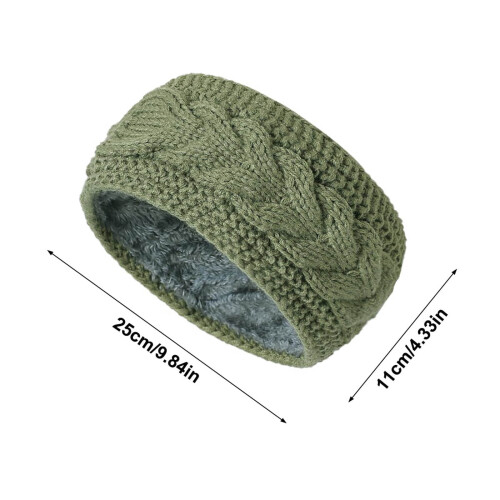 Winter Headbands for Women Fleece-Lined 1 Pack 1