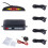 Car LED Parking Monitor with Reverse Camera Black Plastic 5