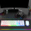 Gaming Keyboard Full Size LED Backlit Quiet 104-Key Wired 5