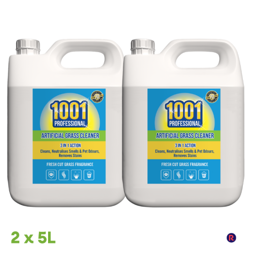 1001 Artificial Grass Cleaner & Deodoriser Pet Odour - 2 Pack (2 x 5L)