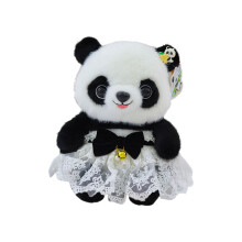 Panda Plush Toy Dress-Up Set Soft Stuffed with Accessories