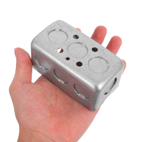 Metal Electrical Switch Box Heavy Duty 1-Gang 1