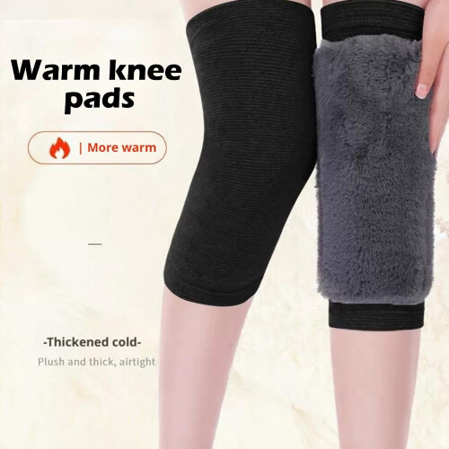 Winter Thermal Knee Braces Pair for Skiing Cycling Running 1