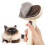 Cat Deshedding Brush White for Long and Short Hair 1