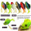 Pre-Rigged Jig Head Soft Lures with Paddle Tail 6 pcs 3