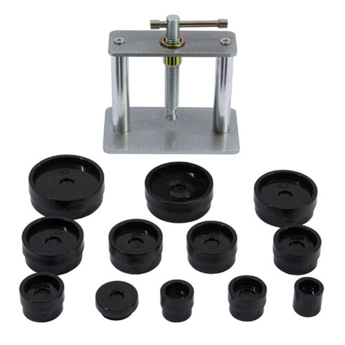 Watch Case Press Tool Kit with 13 or 19 Dies ABS Aluminum