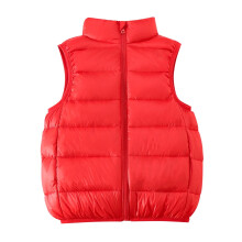 Kids Casual Boat-Neck Puffer Vest Winter Fall Size 9