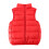 Kids Casual Boat-Neck Puffer Vest Winter Fall Size 9 1