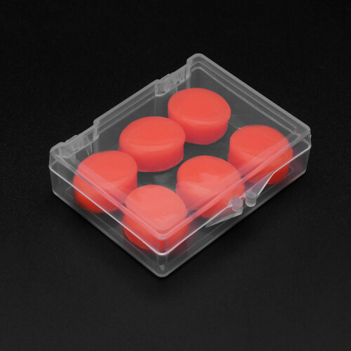 Silicone Earplugs for Swimming and Showering 6 pcs 2