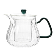 Electric Ceramic Glass Teapot with Loose Leaf Tea Infuser
