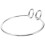 Silver Stainless Steel Anchor Ring for DIY Boat Projects 1