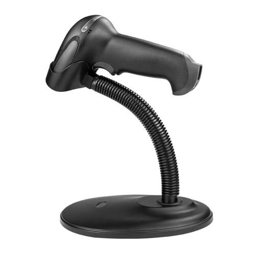 Barcode Scanner Desk Holder Black ABS 1 Pack